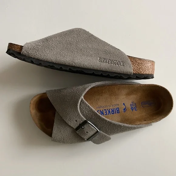 Birkenstock Arosa Suede Sandals - Picture 4 of 7